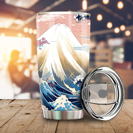 Great Wave Kanagawa Tumbler Cup Custom Car Accessories - Gearcarcover - 1