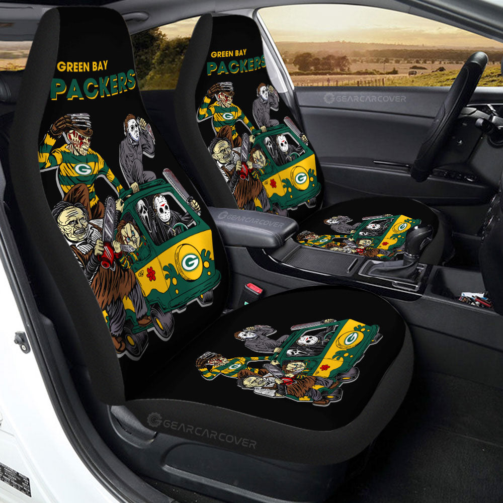 Green Bay Packers Car Seat Covers Custom Car Accessories - Gearcarcover - 2