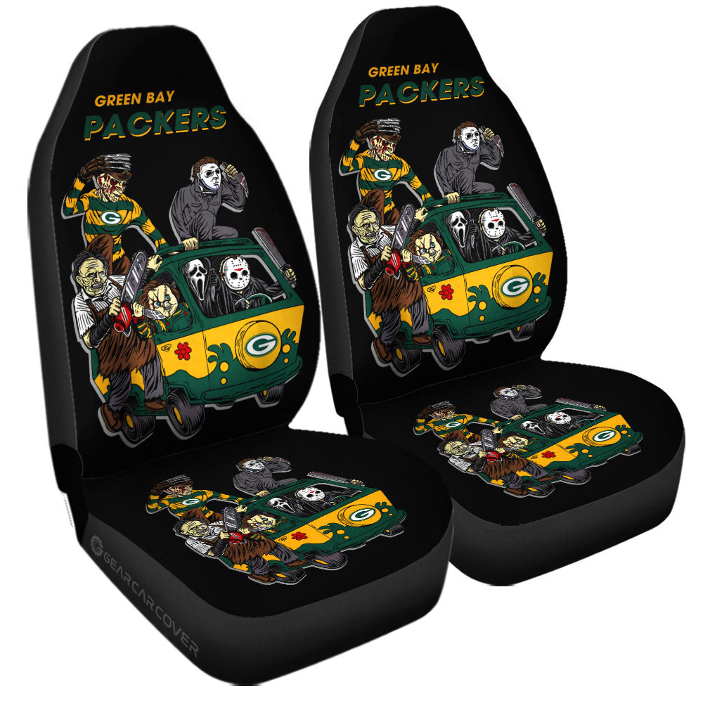 Green Bay Packers Car Seat Covers Custom Car Accessories - Gearcarcover - 3