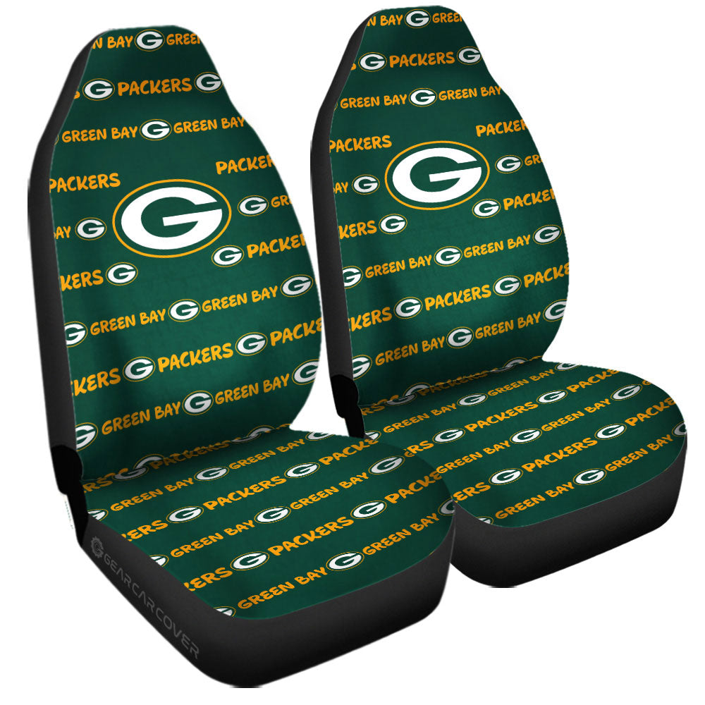 Green Bay Packers Car Seat Covers Sporty Team Collection - Gearcarcover - 3