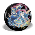 Greninja Evolution Spare Tire Cover Custom Anime - Gearcarcover - 3