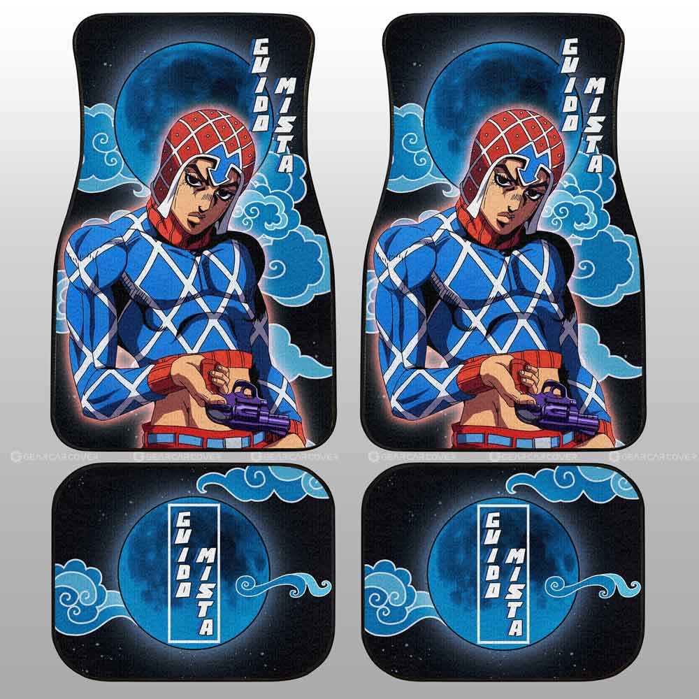 Guido Mista Car Floor Mats Custom Bizarre Adventure - Gearcarcover - 2