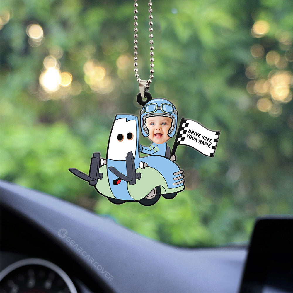 Guido Ornament Personalized Baby With Helmet Collection - Gearcarcover - 2