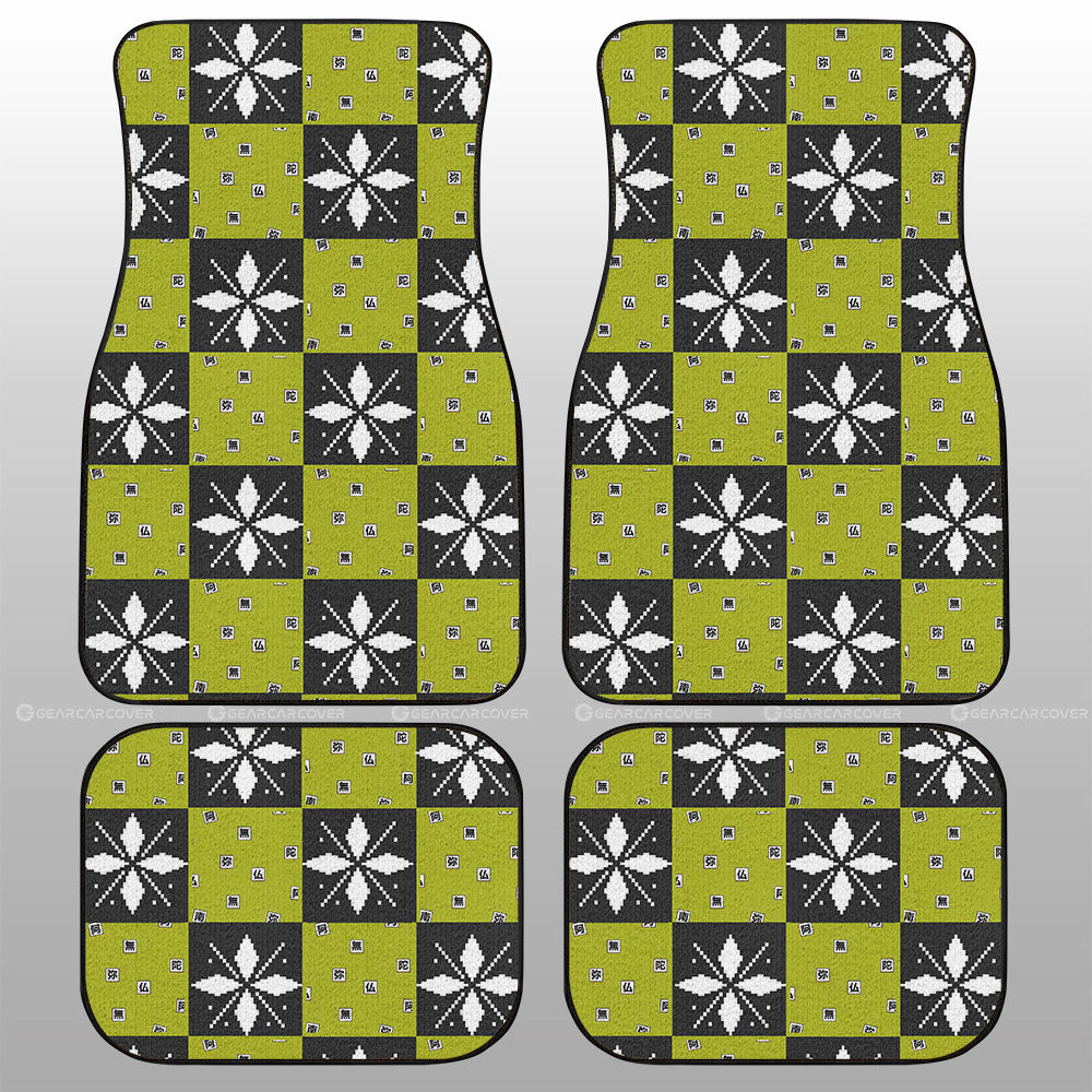 Gyomei Himejima Car Floor Mats Custom Anime Car Accessories - Gearcarcover - 1