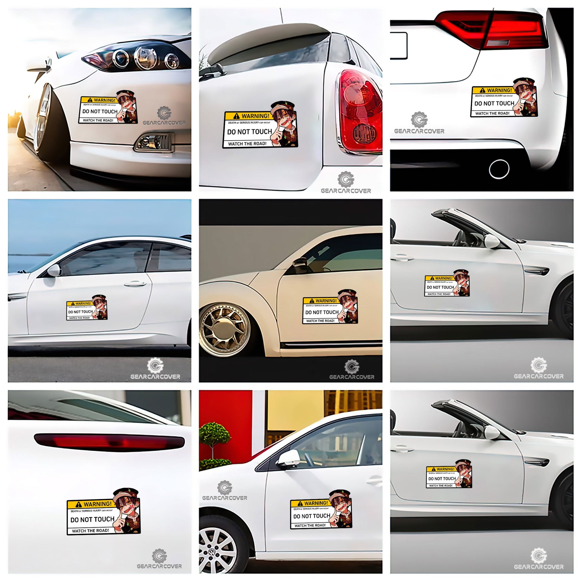 Hanako Car Sticker Custom Car Accessories - Gearcarcover - 2