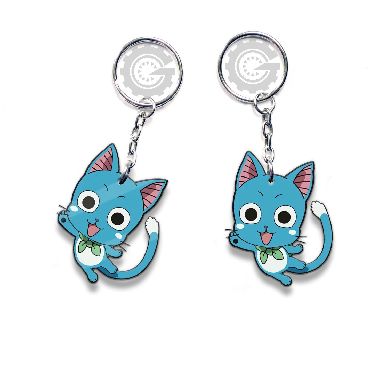 Happy Keychain Custom Car Accessories - Gearcarcover - 3
