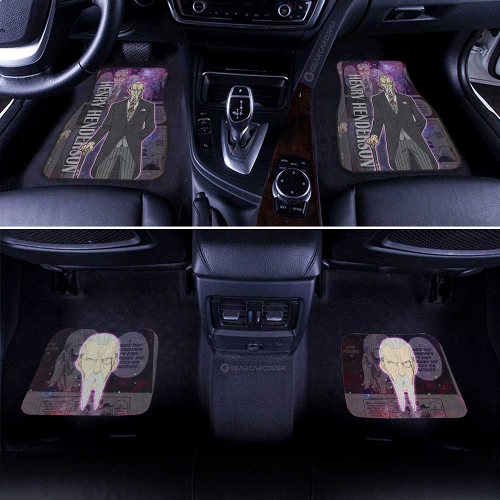 Henry Henderson Car Floor Mats Custom Car Accessories Manga Galaxy Style - Gearcarcover - 3