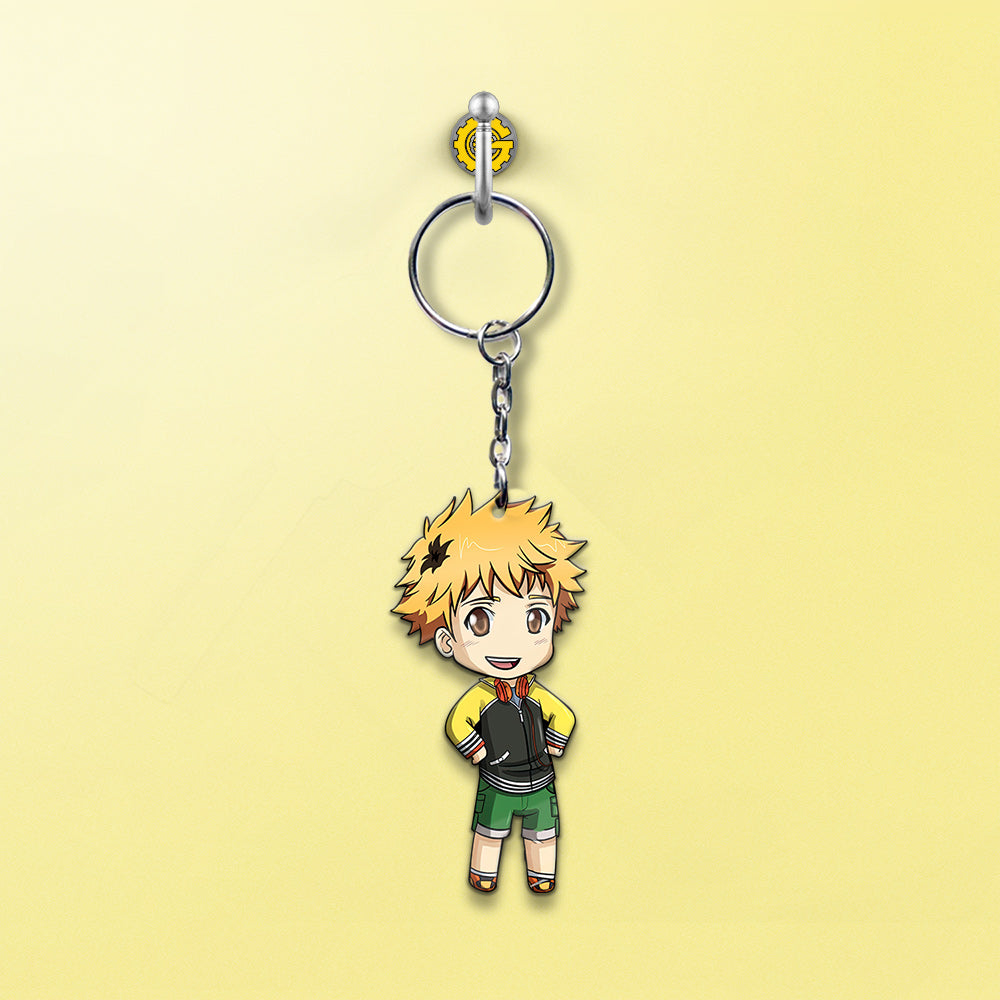 Hideyoshi Nagachika Keychain Custom Car Accessories - Gearcarcover - 2