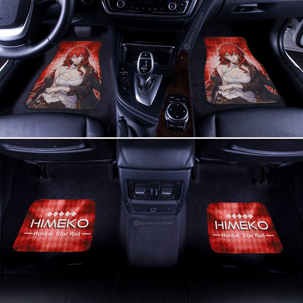 Himeko Car Floor Mats Custom Honkai Star Rail Car Accessories - Gearcarcover - 2