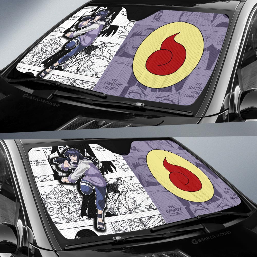 Hinata Car Sunshade Custom Mix Manga Car Accessories - Gearcarcover - 2