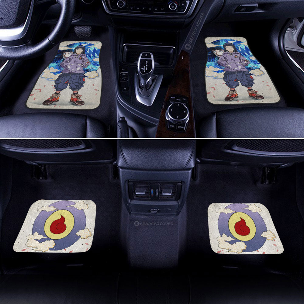 Hinata Hyuga Car Floor Mats Anime Collection - Gearcarcover - 2