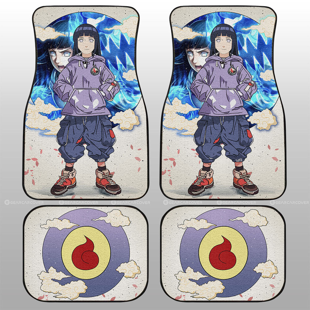 Hinata Hyuga Car Floor Mats Anime Collection - Gearcarcover - 1