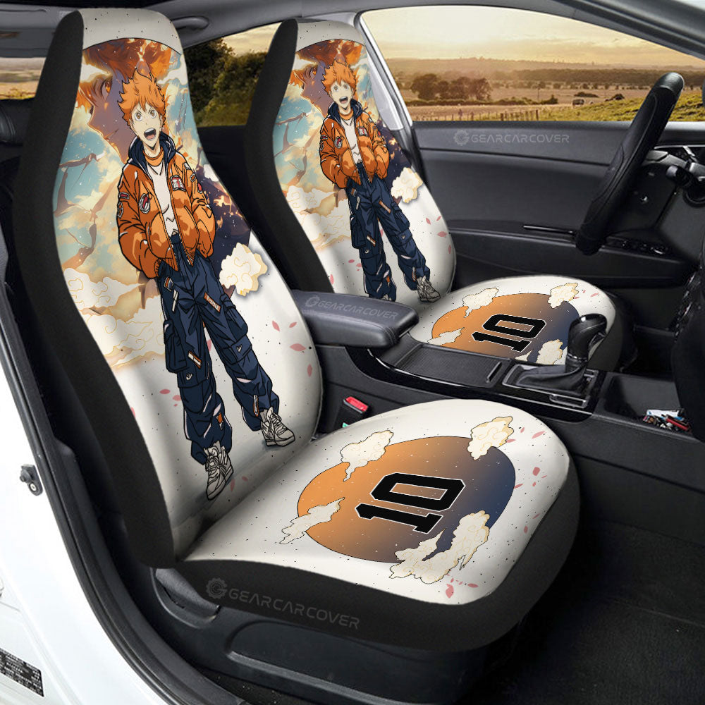 Hinata Shoyo Car Seat Covers Anime Collection - Gearcarcover - 2