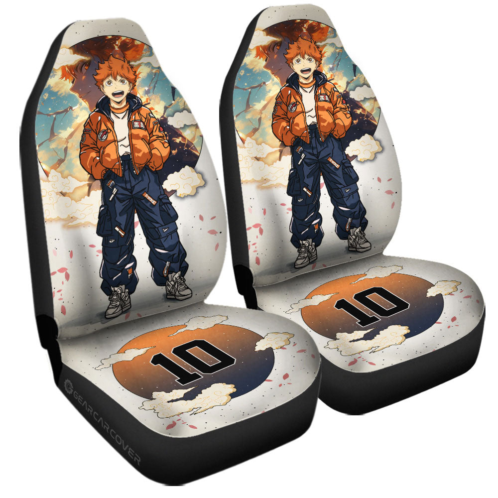 Hinata Shoyo Car Seat Covers Anime Collection - Gearcarcover - 3