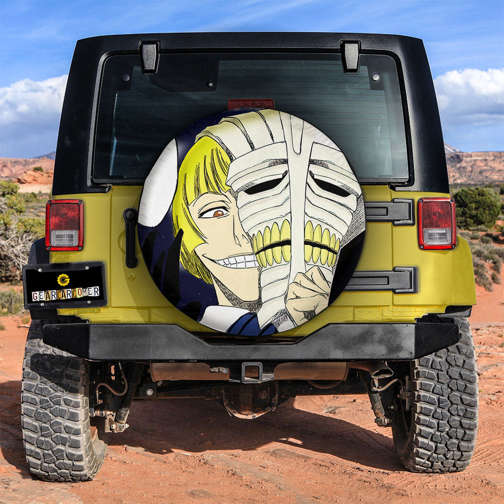 Hirako Shinji Spare Tire Covers Custom Bleach Car Accessories - Gearcarcover - 3