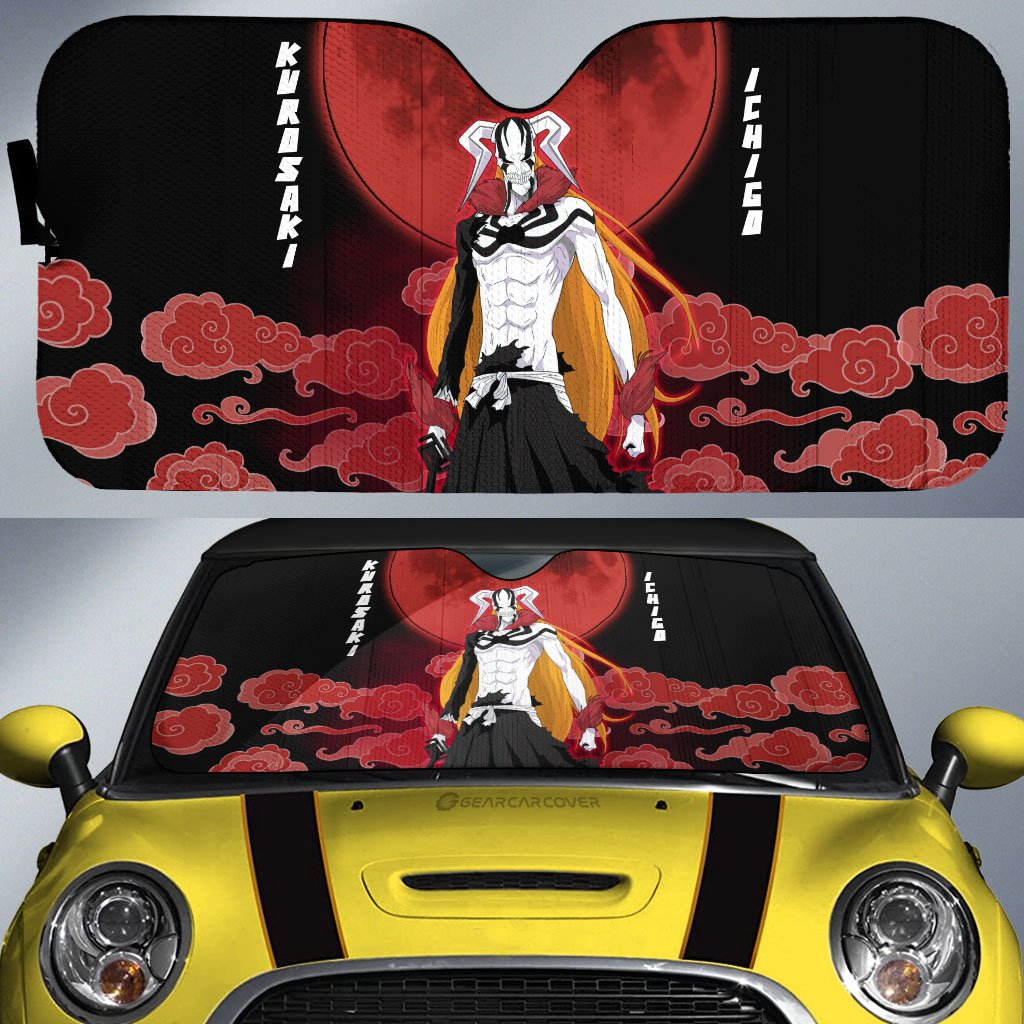 Hollow Demon Car Sunshade Custom Bleach Car Accessories - Gearcarcover - 1