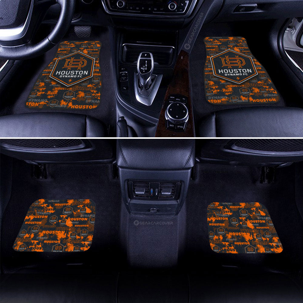 Houston Dynamo FC Car Floor Mats Custom Car Accessories - Gearcarcover - 2