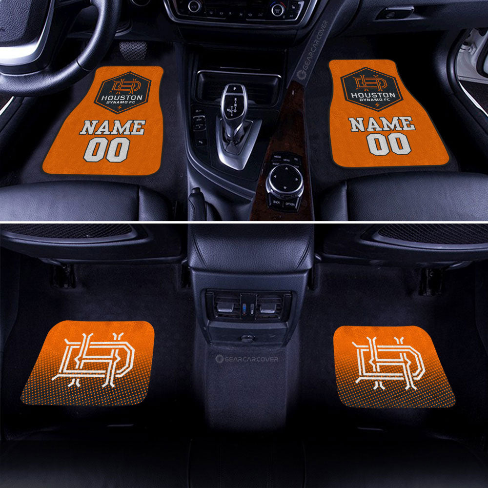 Houston Dynamo FC Car Floor Mats Sporty Team Collection - Gearcarcover - 2