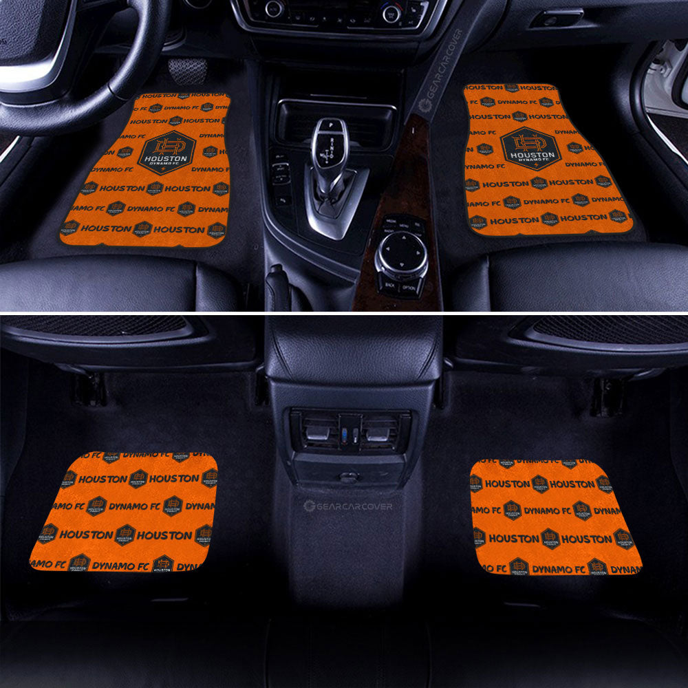 Houston Dynamo FC Car Floor Mats Sporty Team Collection - Gearcarcover - 2