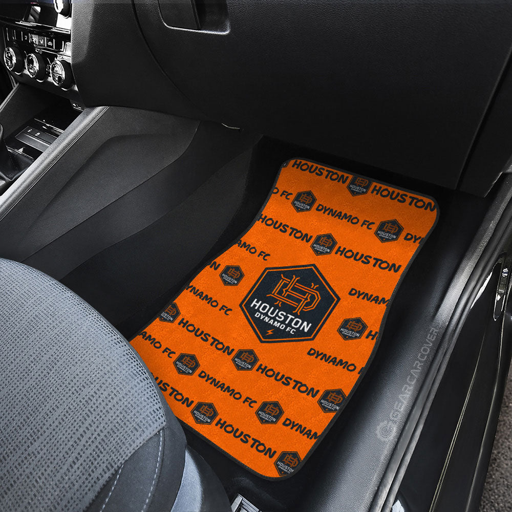 Houston Dynamo FC Car Floor Mats Sporty Team Collection - Gearcarcover - 3