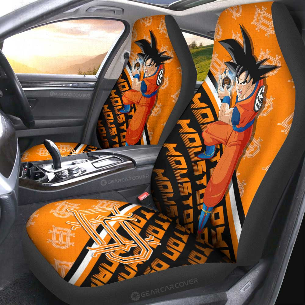 Houston Dynamo FC Car Seat Covers Goku Car Accessories For Fans - Gearcarcover - 2