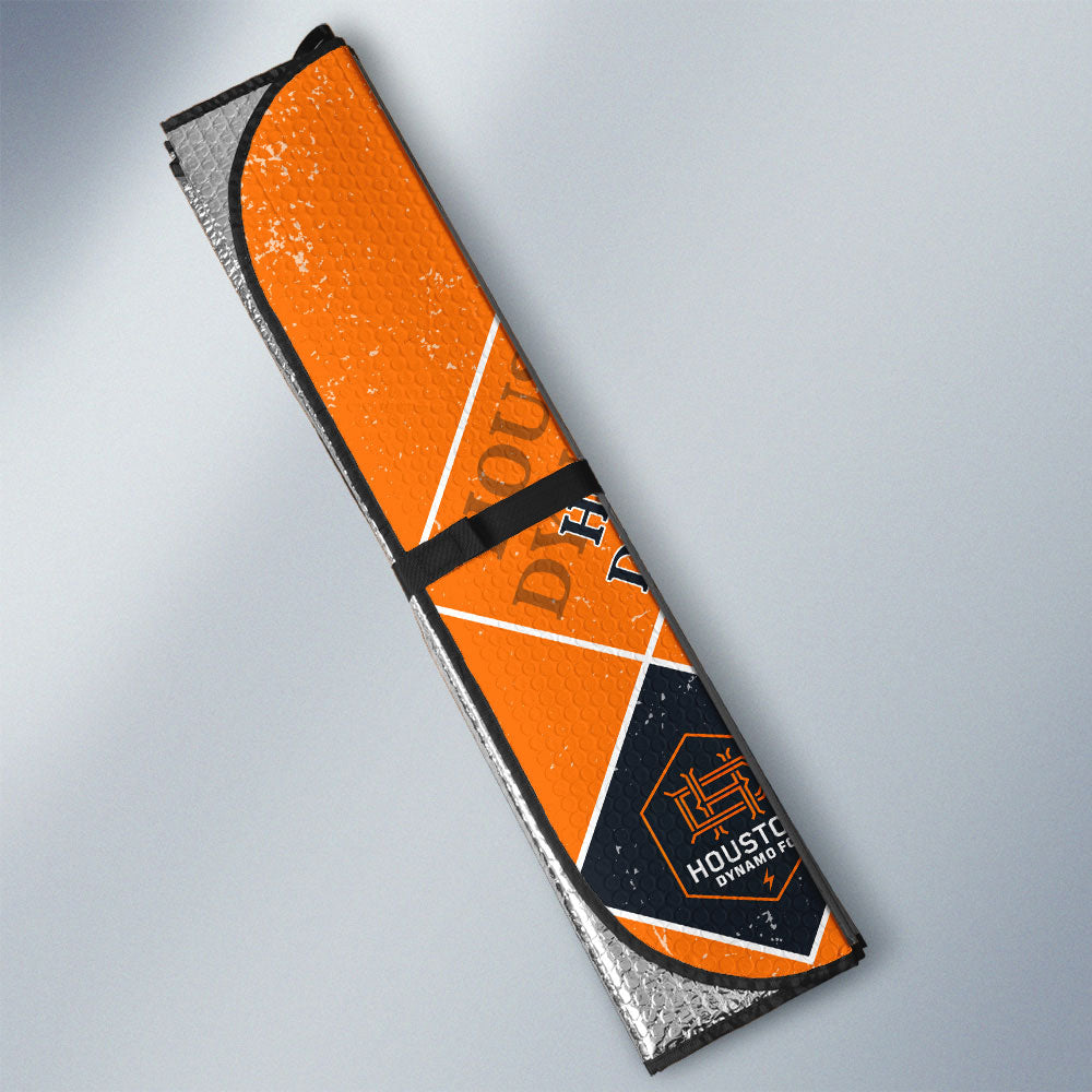 Houston Dynamo FC Car Sunshade Sporty Team Collection - Gearcarcover - 3