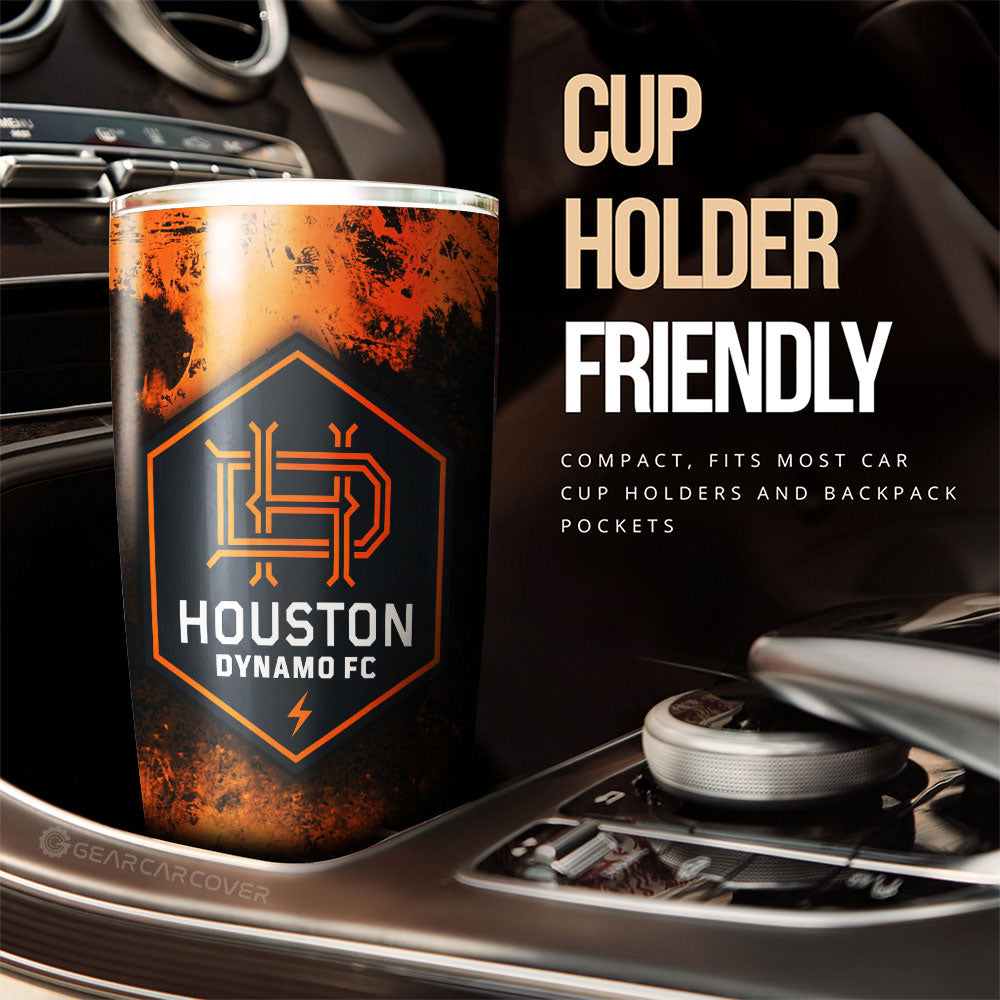 Houston Dynamo FC Tumbler Cup Custom Car Accessories - Gearcarcover - 3