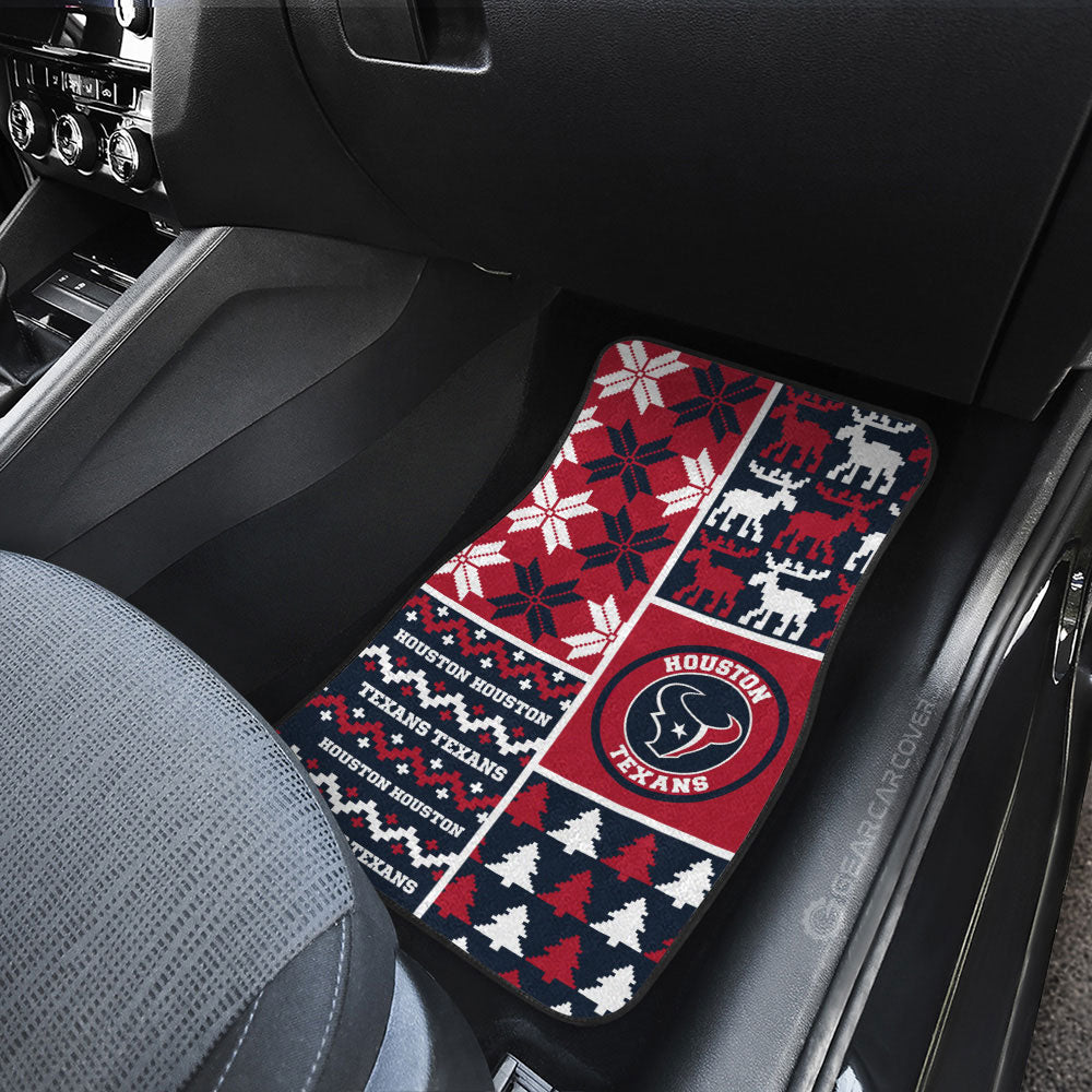 Houston Texans Car Floor Mats Custom Ugly Style Car Accessories - Gearcarcover - 3