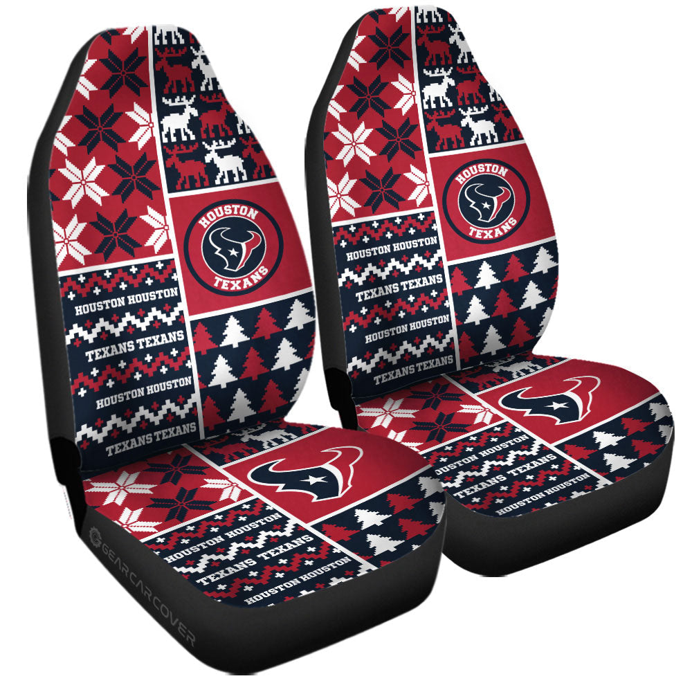 Houston Texans Car Seat Covers Custom Ugly Style Car Accessories - Gearcarcover - 3