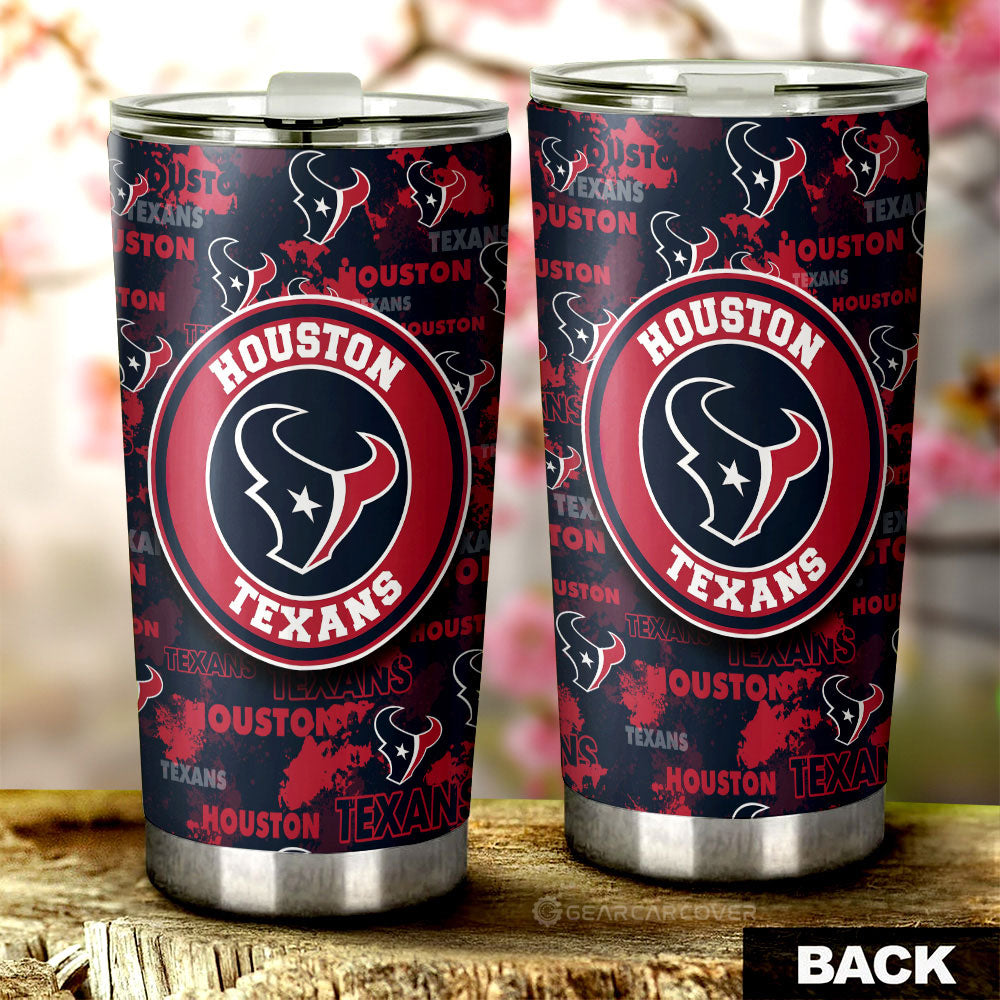 Houston Texans Tumbler Cup Custom Car Accessories - Gearcarcover - 2