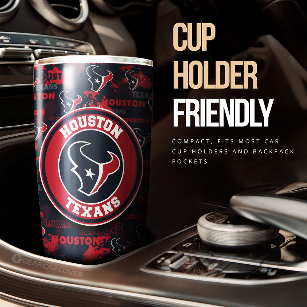 Houston Texans Tumbler Cup Custom Car Accessories - Gearcarcover - 3