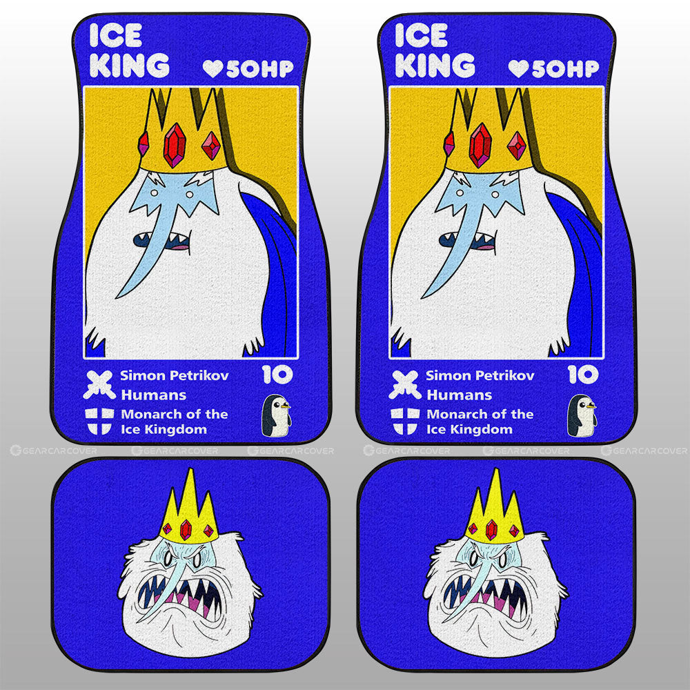 Ice King Car Floor Mats Custom Adventure Time Car Accessories - Gearcarcover - 1