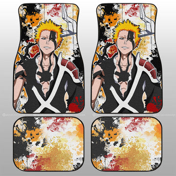 Ichigo Kurosaki Car Floor Mats Custom Car Accessories - Gearcarcover - 1