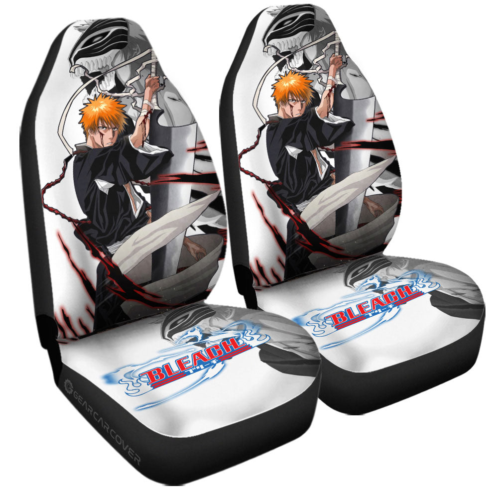 Ichigo Kurosaki Car Seat Covers Custom Bleach - Gearcarcover - 3