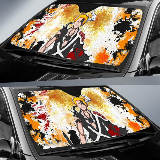 Ichigo Kurosaki Car Sunshade Custom Car Accessories - Gearcarcover - 2