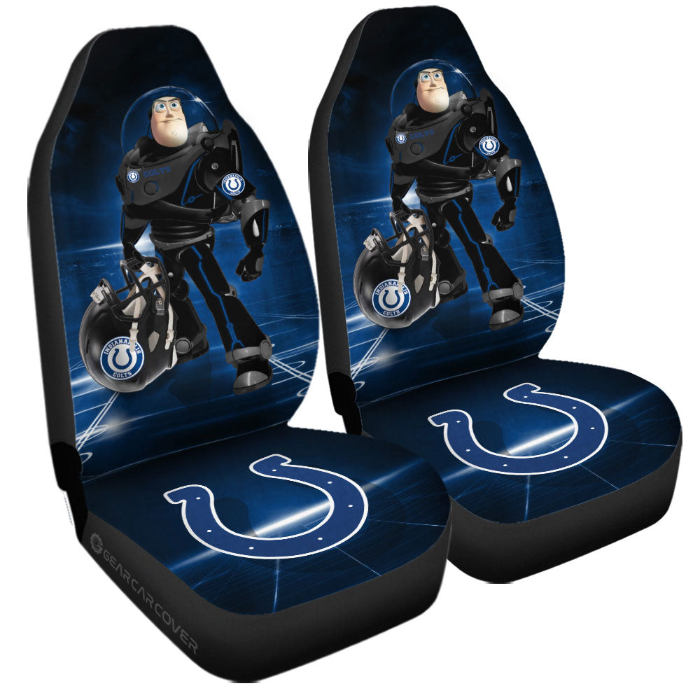 Indianapolis Colts Car Seat Covers Buzz Lightyear Car Accessories For Fan - Gearcarcover - 3