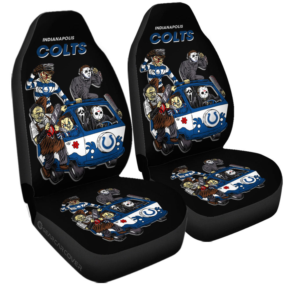 Indianapolis Colts Car Seat Covers Custom Car Accessories - Gearcarcover - 3