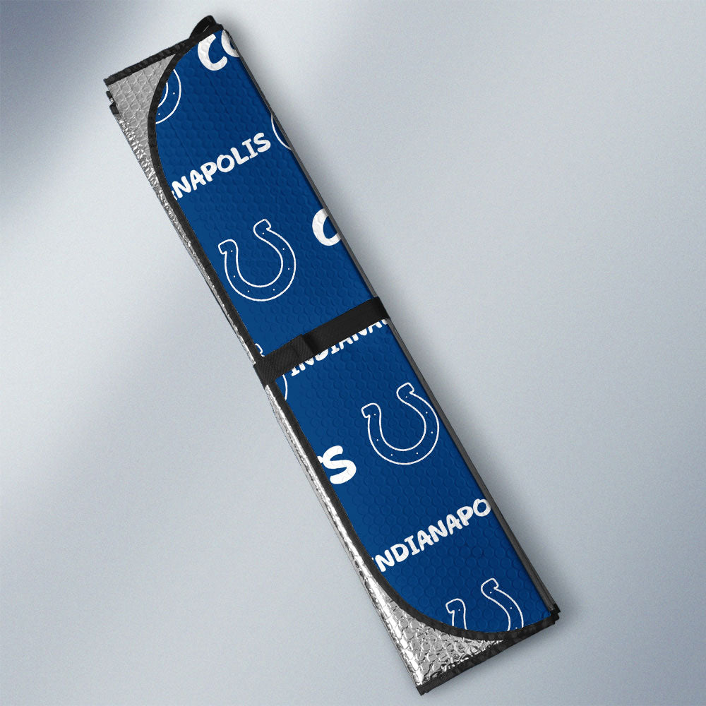 Indianapolis Colts Car Sunshade Sporty Team Collection - Gearcarcover - 3