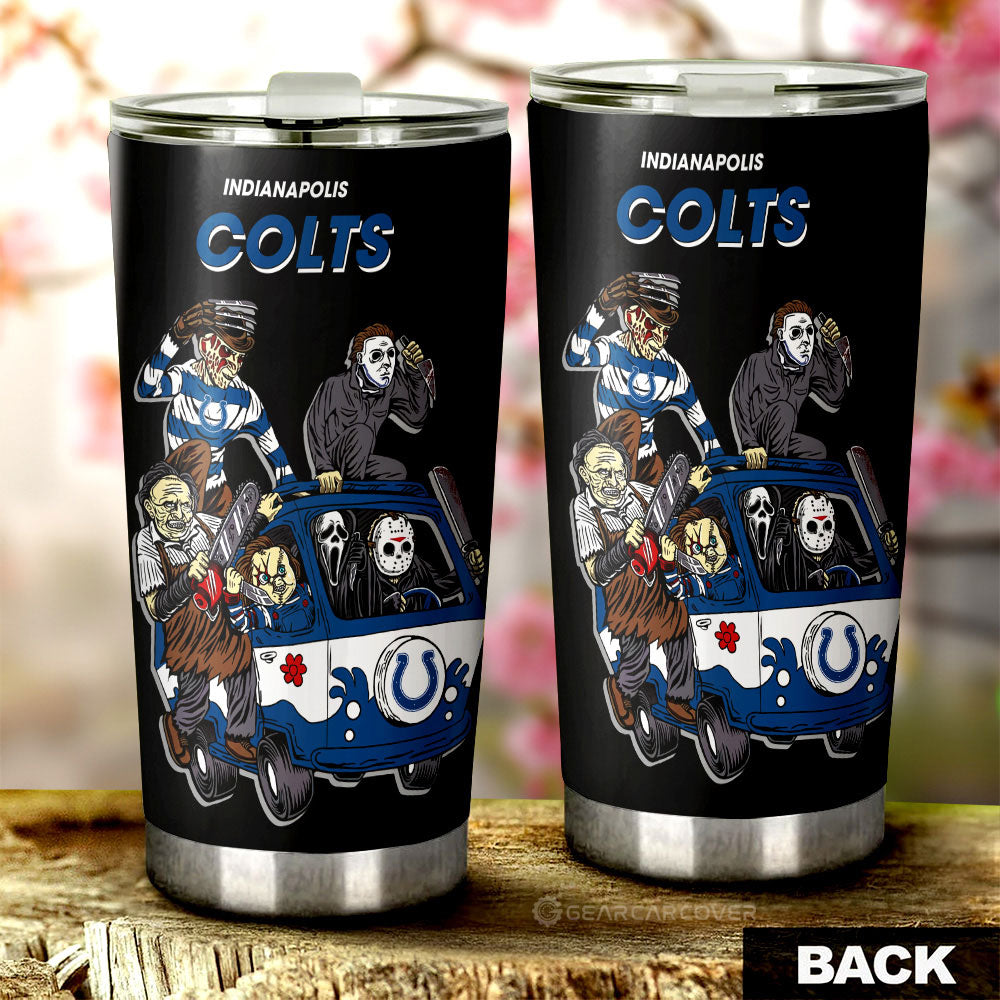 Indianapolis Colts Tumbler Cup Custom Car Accessories - Gearcarcover - 2