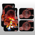 Infernape Car Floor Mats Custom Car Accessories For Fans - Gearcarcover - 1