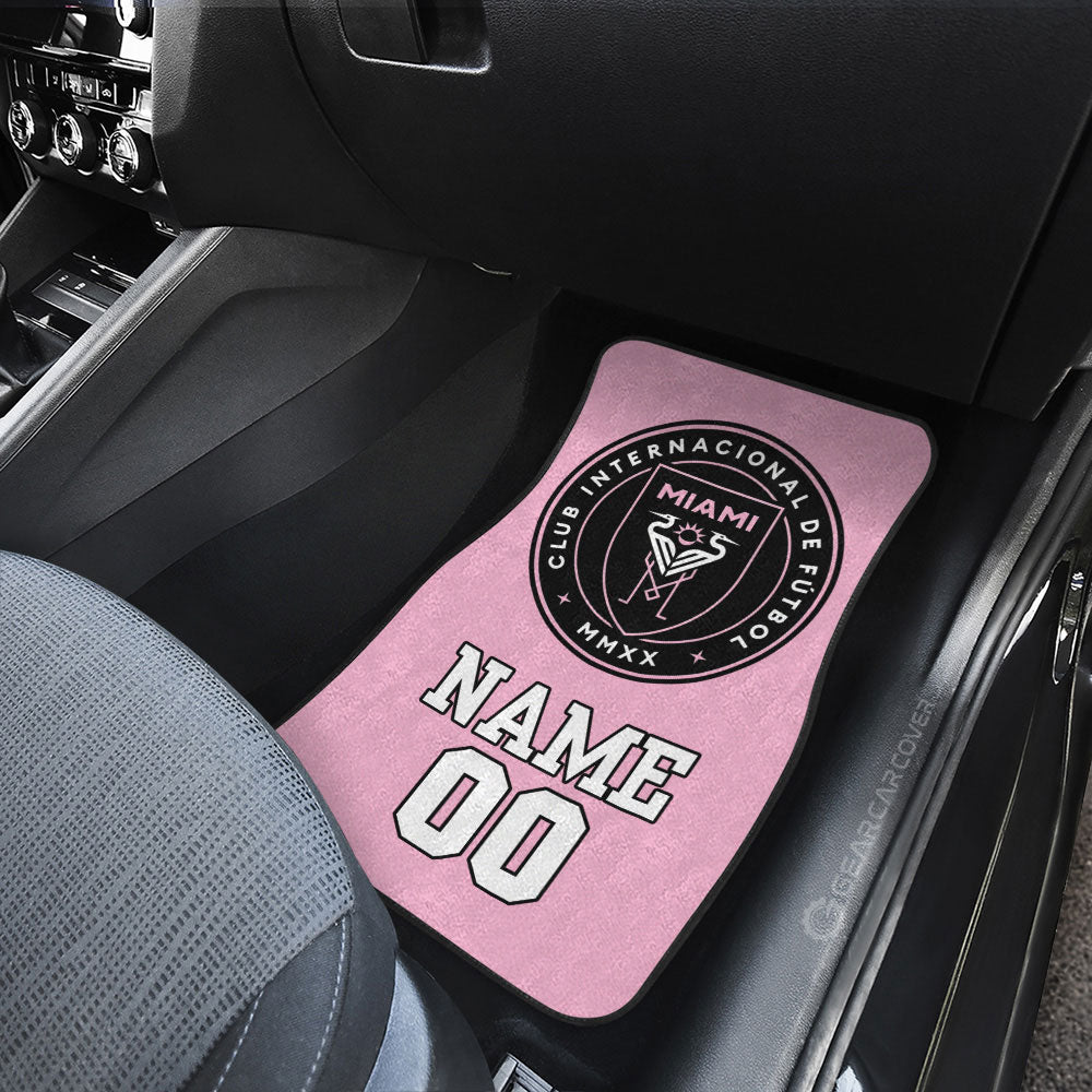 Inter Miami CF Car Floor Mats Sporty Team Collection - Gearcarcover - 3