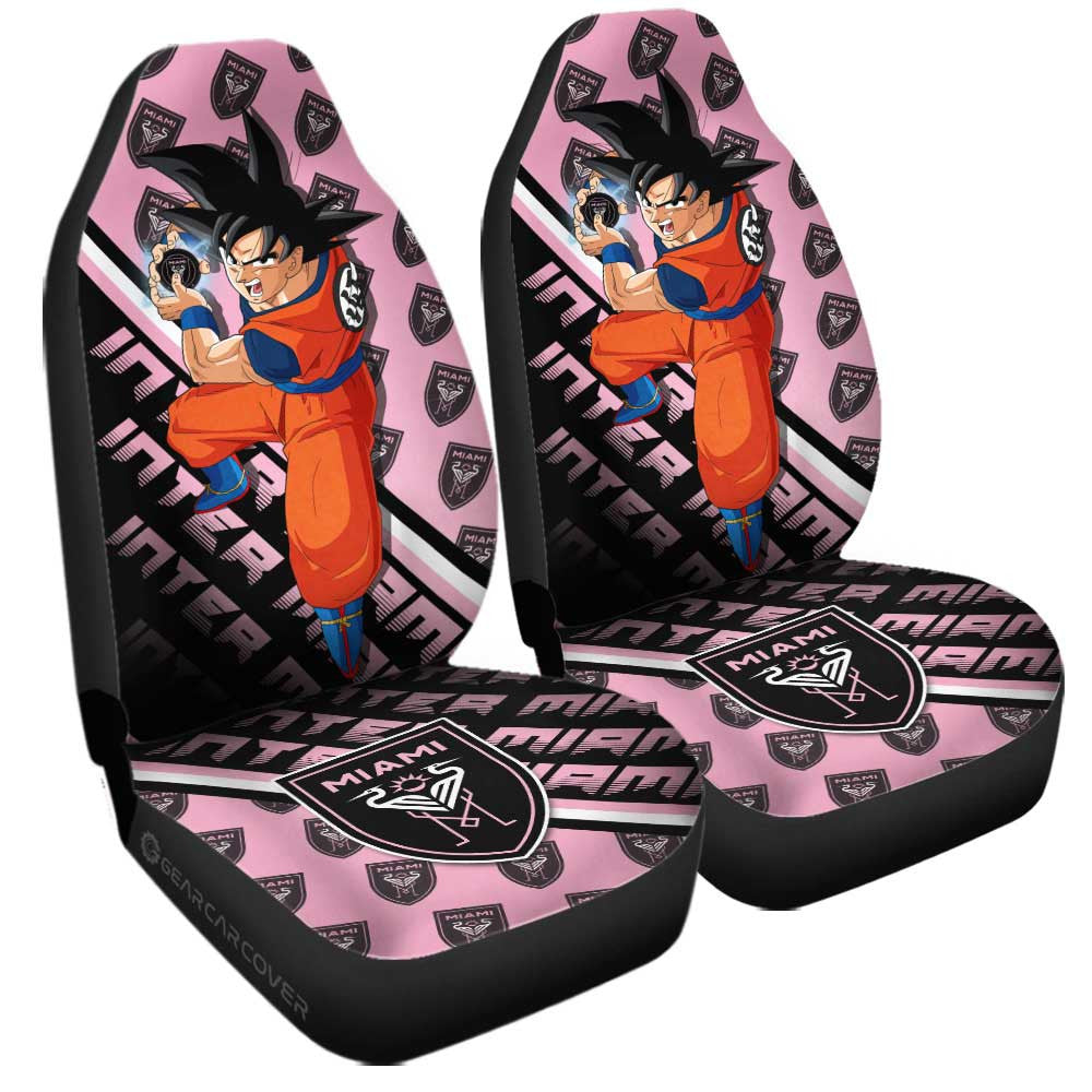 Inter Miami CF Car Seat Covers Goku Car Accessories For Fans - Gearcarcover - 3