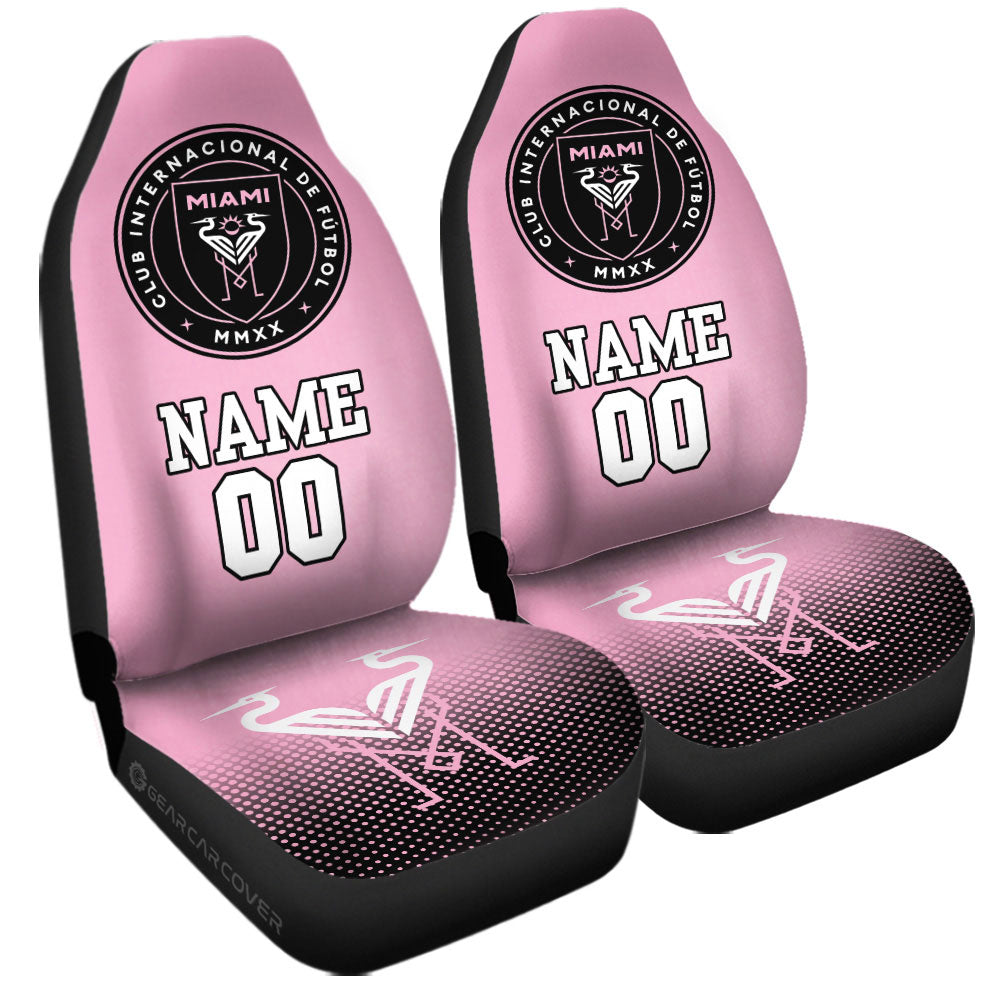 Inter Miami CF Car Seat Covers Sporty Team Collection - Gearcarcover - 3