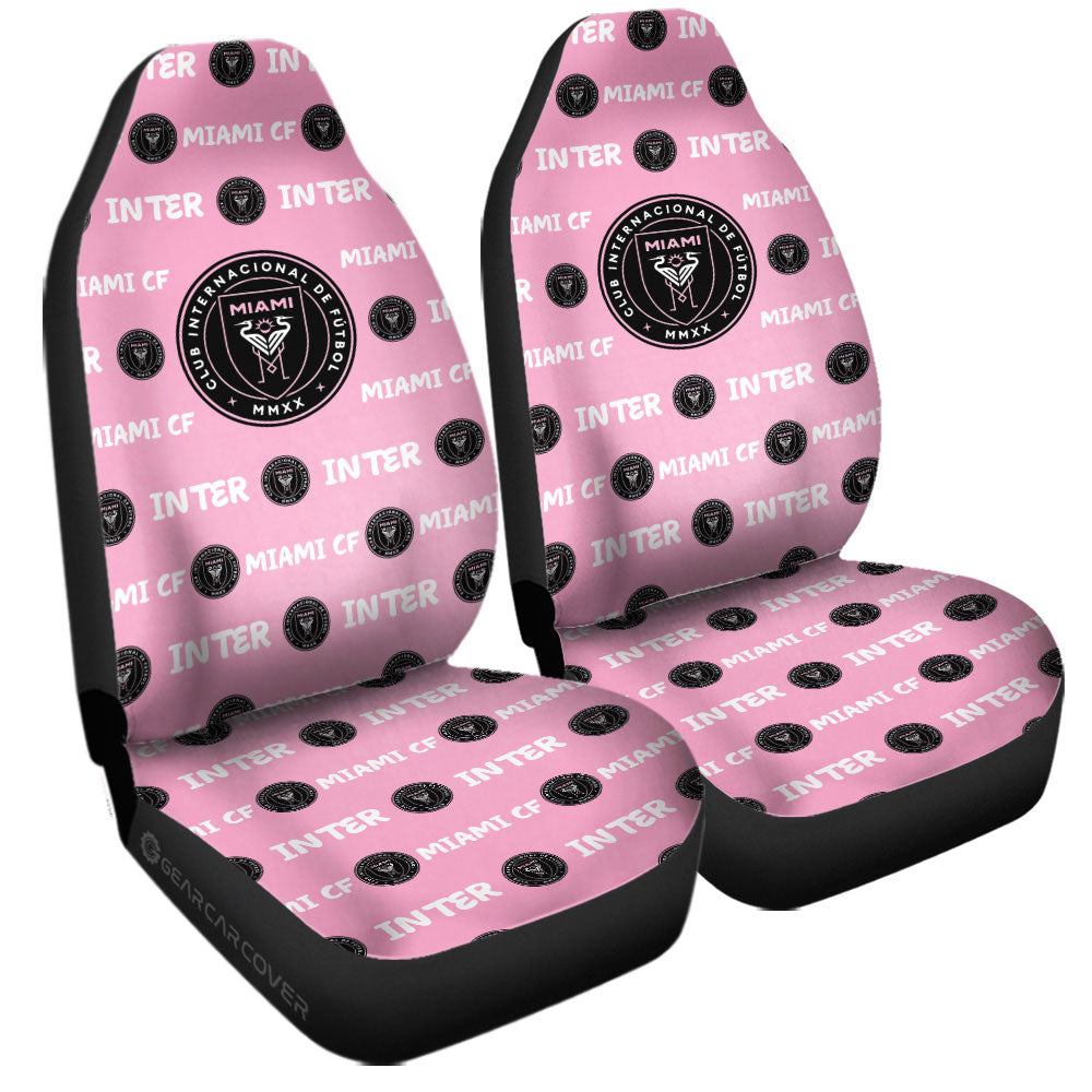 Inter Miami CF Car Seat Covers Sporty Team Collection - Gearcarcover - 3