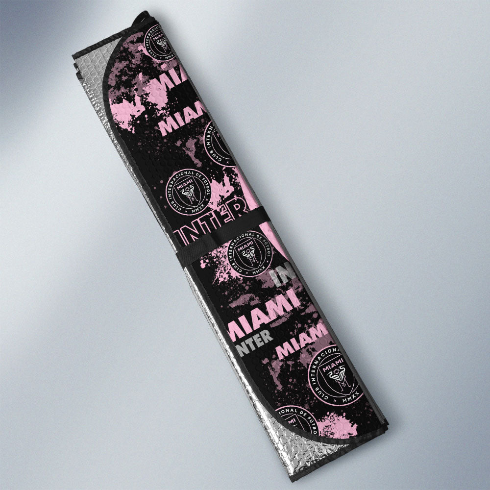 Inter Miami CF Car Sunshade Custom Car Accessories - Gearcarcover - 3