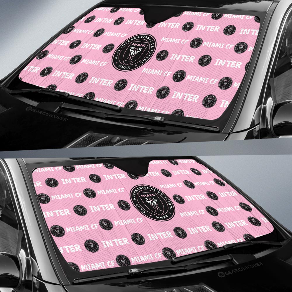 Inter Miami CF Car Sunshade Sporty Team Collection - Gearcarcover - 2