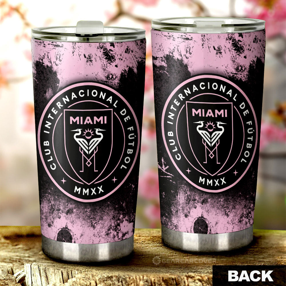 Inter Miami CF Tumbler Cup Custom Car Accessories - Gearcarcover - 2