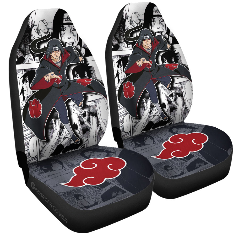 Itachi Car Seat Covers Custom Anime Car Accessories Mix Manga - Gearcarcover - 3