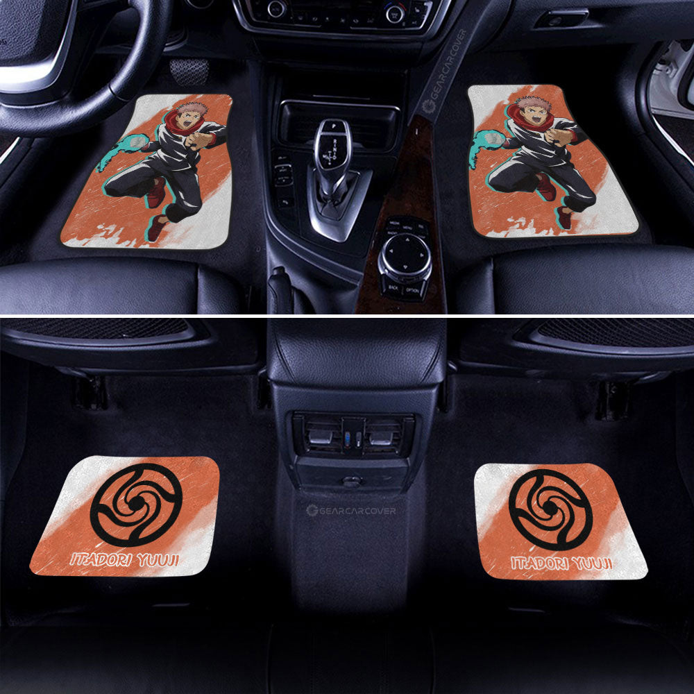 Itadori Yuuji Car Floor Mats Custom Car Accessories - Gearcarcover - 2