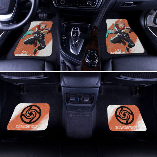 Itadori Yuuji Car Floor Mats Custom Car Accessories - Gearcarcover - 2